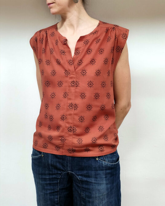 Blouse viscose