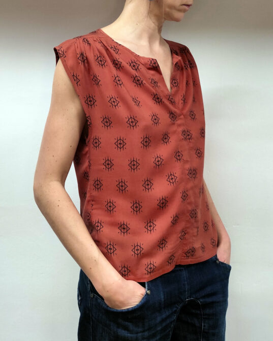 Blouse viscose