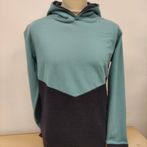 Sweat été ALASKA – bleu matelassé S