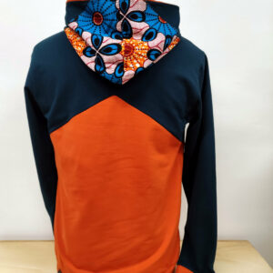 Sweat été ALASKA – bleu orange S