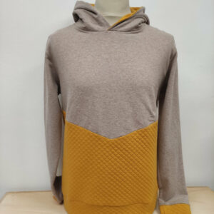 Sweat été ALASKA – gris jaune S