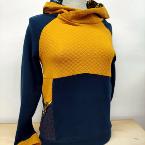 Sweat été BRUNEI – jaune bleu S