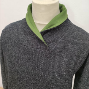 Sweat CROZON – anthracite vert