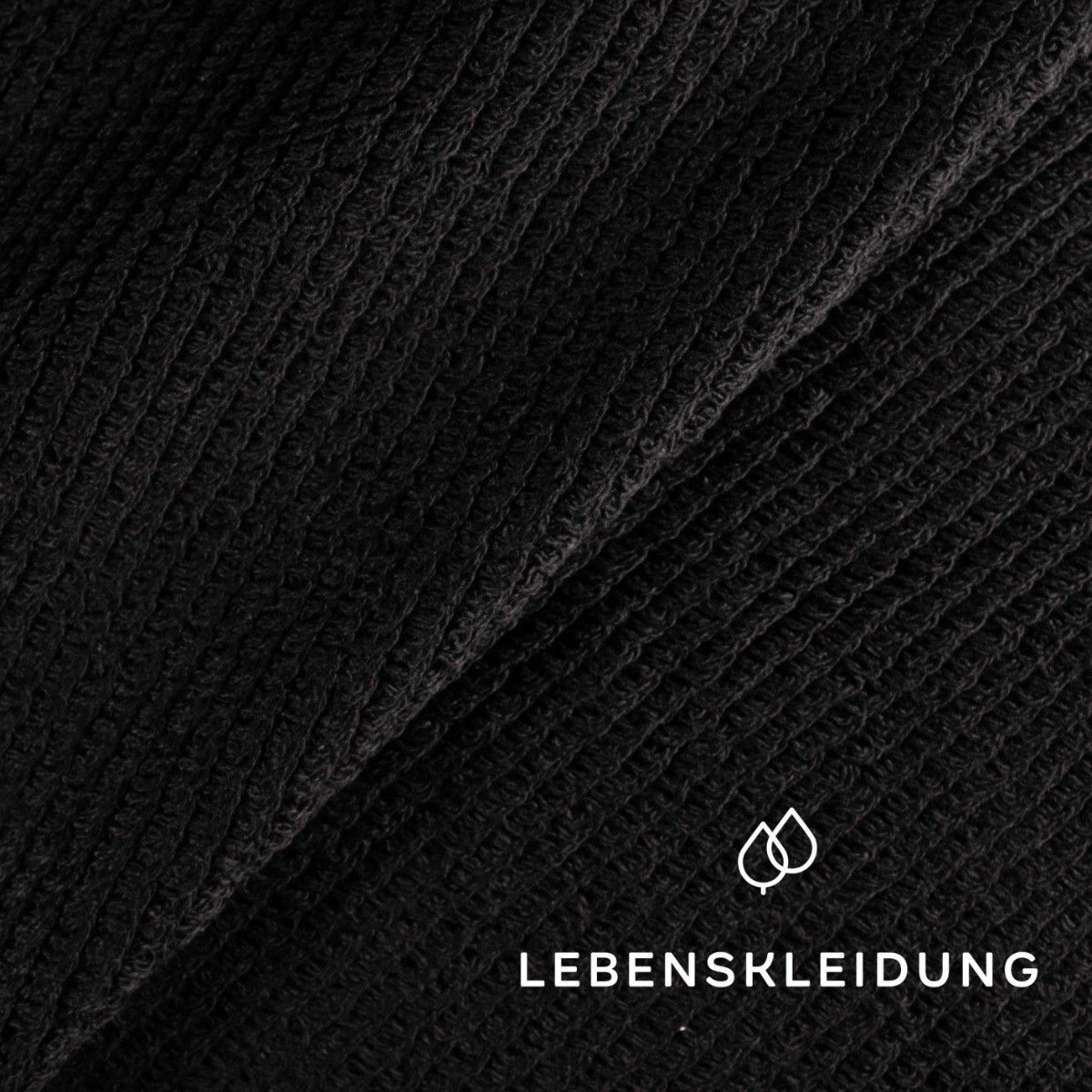 Veste moumoute noire KERALA – Image 6