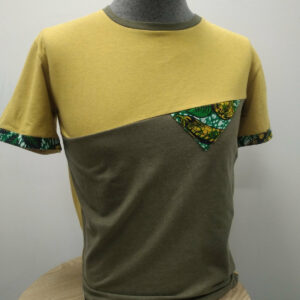 Tshirt KYOTO – jaune / kaki