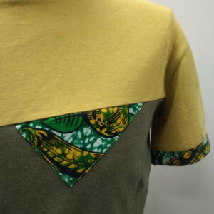 Tshirt KYOTO – jaune / kaki