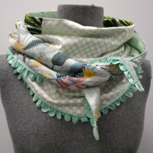 Chèche Jungle Blanche