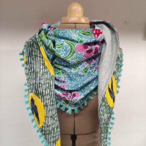 Chèche Oiseau et Pivoine