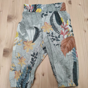 Pantalon été enfant – jungle blanc