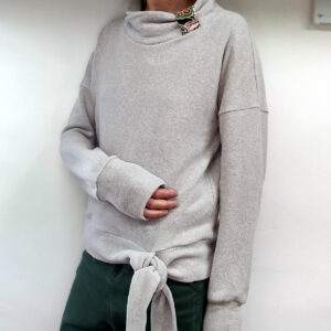 Pull OSLO gris clair